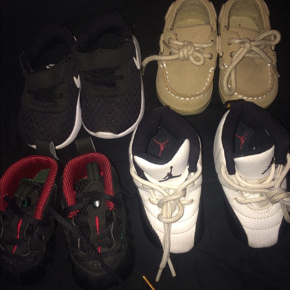 Infant Jordan’s & sperrys, Nike’s